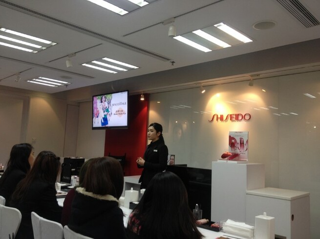 Professional Workshop for Work Integrated Learning (WIL) – “Beauty/Grooming workshop” for Hotel Operations Management Students by SHISEIDO Hong Kong Ltd.
