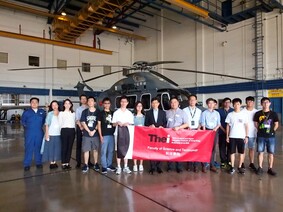 Applicants visited the Government Flying Service (GFS) headquarters.