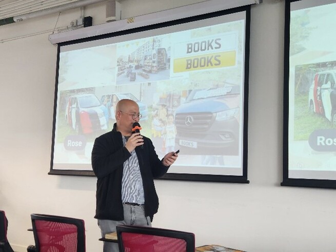Mr. James Chong, founder of Rolling Books, emphasised the influence books played in changing lives.