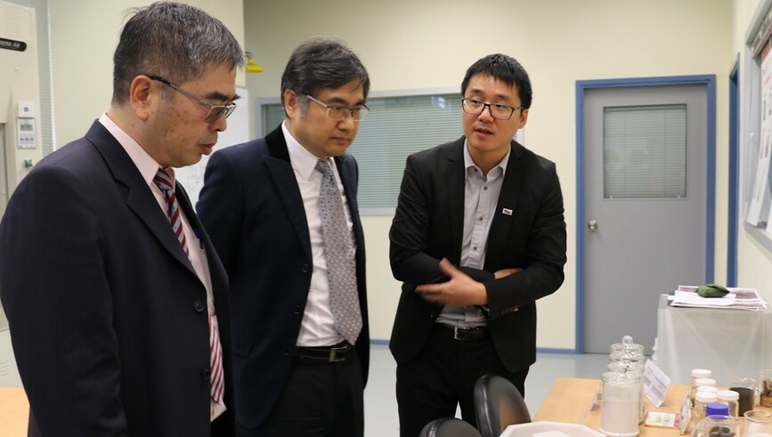 Representatives of Experimental Forest, National Taiwan University toured the teaching facilities of THEi