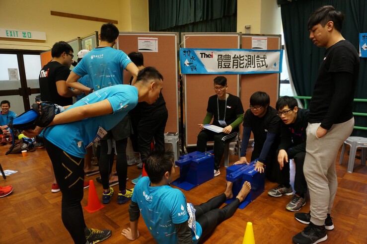 Year 3 students applied their knowledge in fitness coaching and management module and conduct fitness assessment to the participants of the event