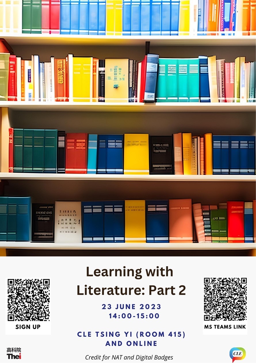 Featured Workshop - Learning with Literature: Part 2